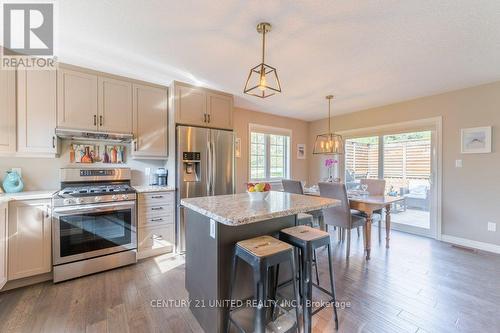 140 - 301 Carnegie Avenue, Peterborough (Northcrest), ON - Indoor Photo Showing Kitchen With Stainless Steel Kitchen