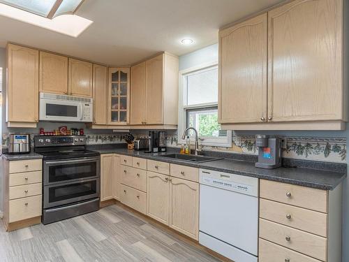 1955 Parkcrest Ave, Kamloops, BC - Indoor Photo Showing Kitchen With Double Sink