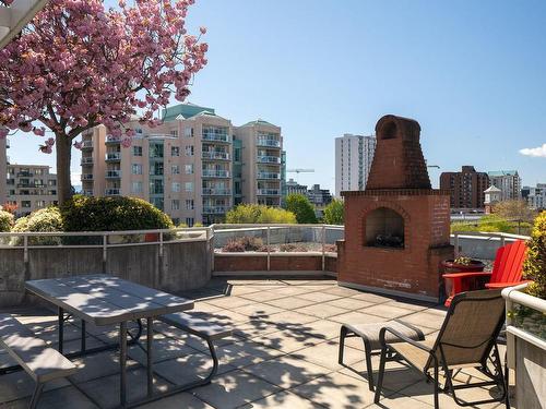 302-1030 Yates St, Victoria, BC - Outdoor With Deck Patio Veranda