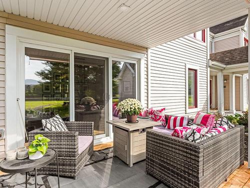 Patio - 31 Rue Du Huard, Orford, QC - Outdoor With Deck Patio Veranda With Exterior