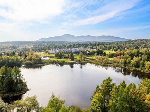 Aerial photo - 31 Rue Du Huard, Orford, QC - Outdoor With Body Of Water With View