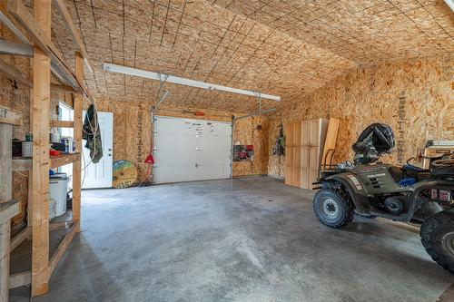 5830 Westwynd Drive, Falkland, BC - Indoor Photo Showing Garage