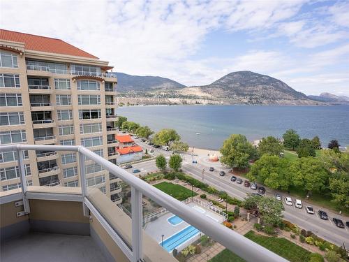 1301-75 Martin Street, Penticton, BC - Outdoor With Body Of Water With Balcony With View