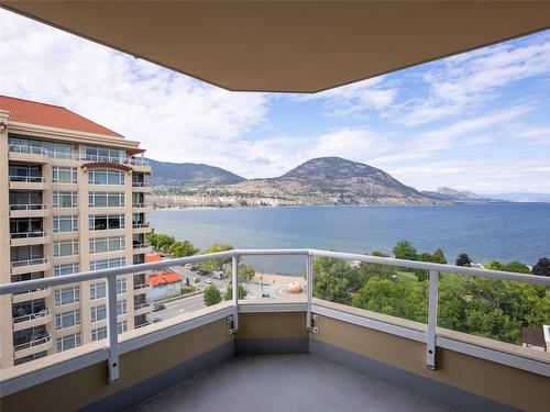 1301-75 Martin Street, Penticton, BC - Outdoor With Body Of Water With Balcony With View With Exterior