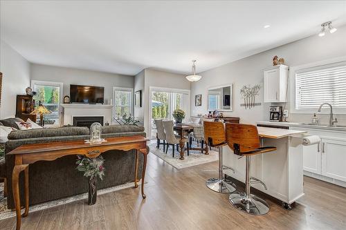 3407 Ironwood Drive, West Kelowna, BC - Indoor With Fireplace