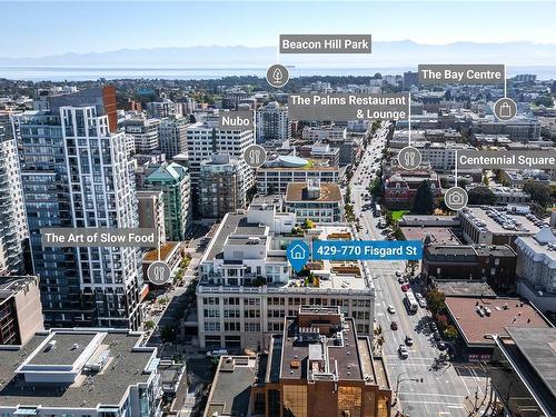 429-770 Fisgard St, Victoria, BC - Outdoor With View