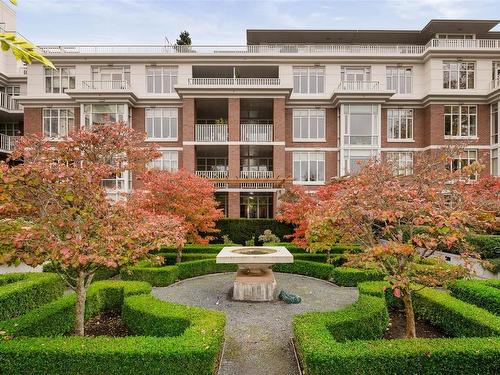 401-999 Burdett Ave, Victoria, BC - Outdoor With Balcony With Facade