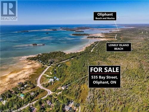 535 Bay Street, South Bruce Peninsula, ON - Outdoor With Body Of Water With View