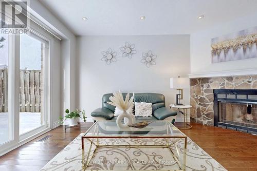 170 Ingleton Boulevard, Toronto (Milliken), ON - Indoor Photo Showing Living Room With Fireplace