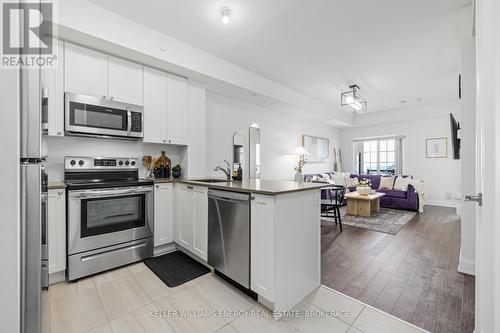 314 - 50 Lakebreeze Drive, Clarington (Newcastle), ON - Indoor Photo Showing Kitchen With Stainless Steel Kitchen