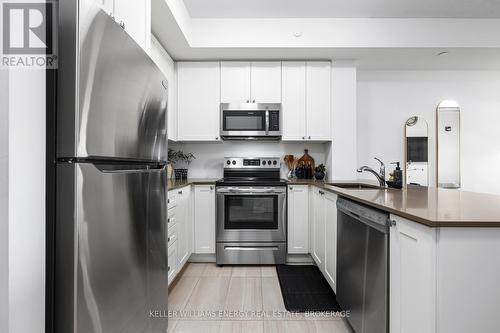 314 - 50 Lakebreeze Drive, Clarington (Newcastle), ON - Indoor Photo Showing Kitchen With Stainless Steel Kitchen