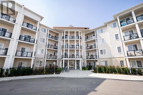 314 - 50 Lakebreeze Drive, Clarington (Newcastle), ON - Outdoor With Balcony With Facade