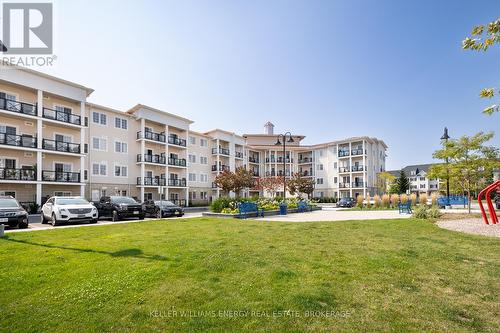 314 - 50 Lakebreeze Drive, Clarington (Newcastle), ON - Outdoor With Balcony With Facade