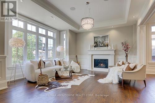 69 Heathview Avenue, Toronto, ON - Indoor Photo Showing Living Room With Fireplace