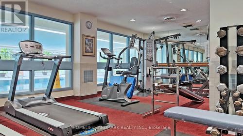 1405 - 30 Thunder Grove, Toronto (Agincourt North), ON - Indoor Photo Showing Gym Room