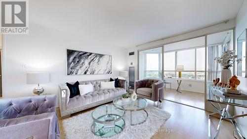 1405 - 30 Thunder Grove, Toronto, ON - Indoor Photo Showing Living Room