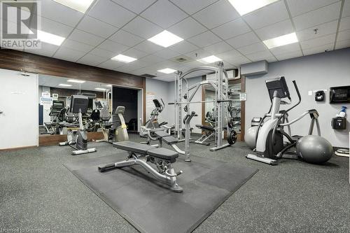 5250 Lakeshore Road Unit# 2006, Burlington, ON - Indoor Photo Showing Gym Room