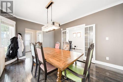 327 Lincoln, Windsor, ON - Indoor Photo Showing Dining Room