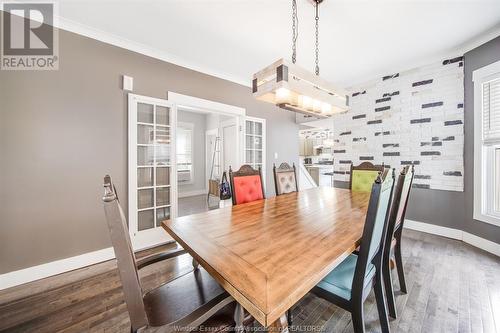 327 Lincoln, Windsor, ON - Indoor Photo Showing Dining Room