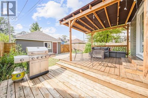 327 Lincoln, Windsor, ON - Outdoor With Deck Patio Veranda With Exterior