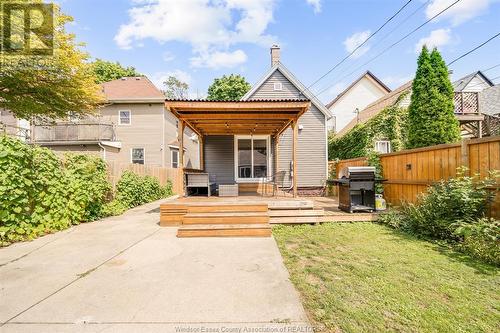 327 Lincoln, Windsor, ON - Outdoor With Deck Patio Veranda