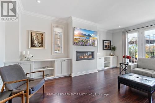 139 Wilson Street, Oakville, ON - Indoor Photo Showing Living Room With Fireplace