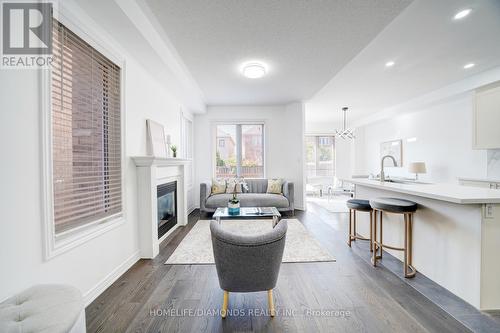 15 Turnhouse Crescent N, Markham, ON - Indoor Photo Showing Living Room With Fireplace