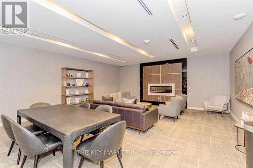 1809 - 4085 Parkside Village Drive, Mississauga (Creditview), ON - Indoor With Fireplace