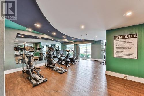 705 - 460 Dundas Street E, Hamilton, ON - Indoor Photo Showing Gym Room