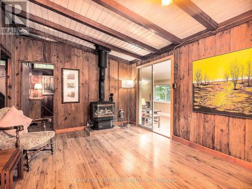 8 Daisy Trail, Kawartha Lakes, ON - Indoor With Fireplace