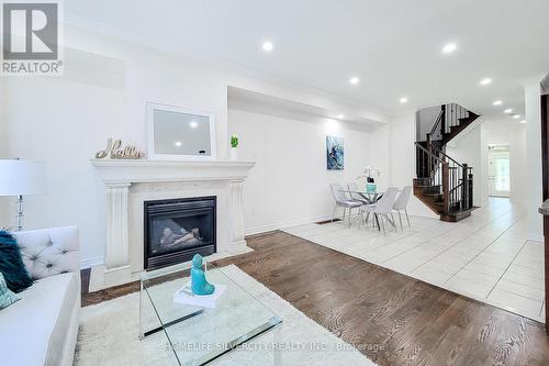 2336 Wuthering Heights Way, Oakville, ON - Indoor Photo Showing Living Room With Fireplace