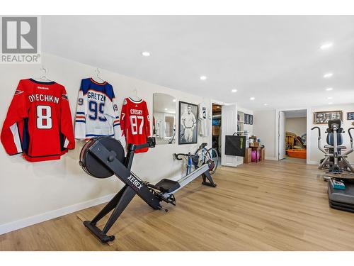 5227 Trepanier Bench Road, Peachland, BC - Indoor Photo Showing Gym Room