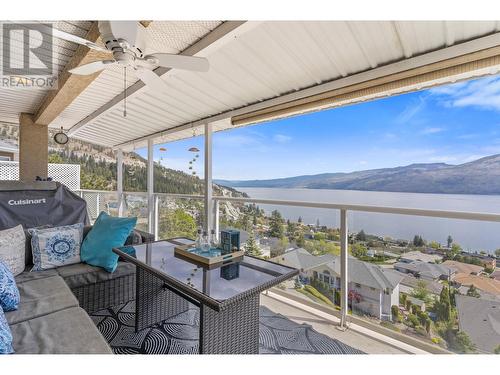 5227 Trepanier Bench Road, Peachland, BC - Outdoor With Body Of Water With Deck Patio Veranda With View With Exterior