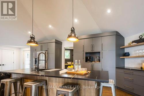 1190 County 3 Road, Prince Edward County (Ameliasburgh), ON - Indoor Photo Showing Kitchen With Upgraded Kitchen