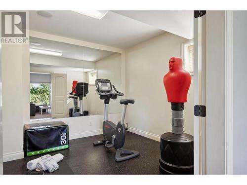 369 Farron Court, Kelowna, BC - Indoor Photo Showing Gym Room