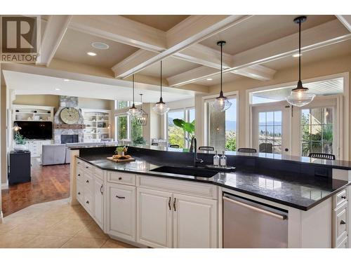 369 Farron Court, Kelowna, BC - Indoor Photo Showing Kitchen With Double Sink