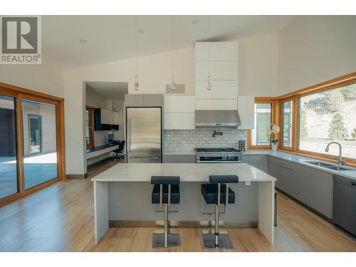 2465 Coalchute Road, Grand Forks, BC - Indoor Photo Showing Kitchen With Stainless Steel Kitchen With Double Sink With Upgraded Kitchen