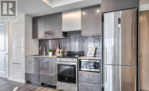 4810 - 251 Jarvis Street W, Toronto, ON - Indoor Photo Showing Kitchen With Upgraded Kitchen