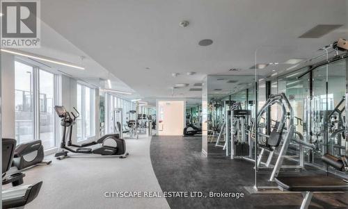 4810 - 251 Jarvis Street W, Toronto, ON - Indoor Photo Showing Gym Room