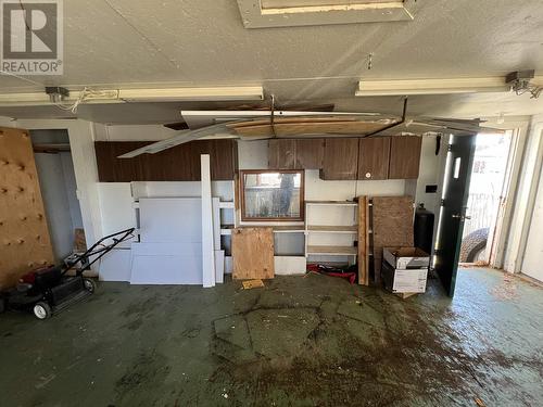 3904 E 53 Avenue, Fort Nelson, BC - Indoor Photo Showing Garage