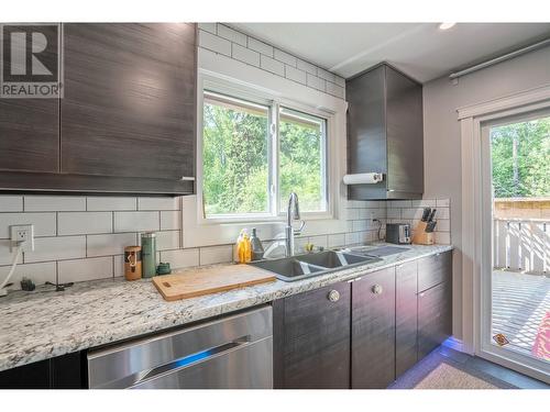 2451 Lisgar Crescent, Prince George, BC - Indoor Photo Showing Kitchen With Double Sink