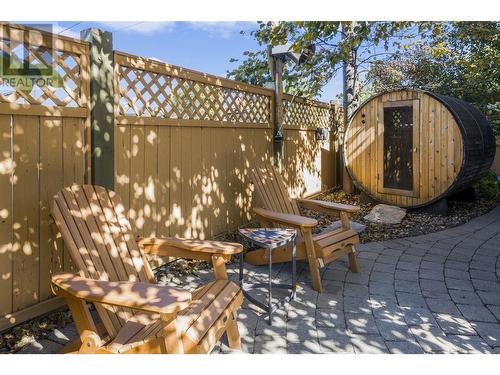 Outdoor Sauna - 2706 Bath Street, Kelowna, BC - Outdoor