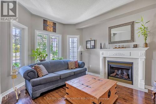 34 Batteaux Street, Barrie, ON - Indoor Photo Showing Living Room With Fireplace