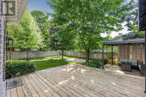 34 Batteaux Street, Barrie, ON - Outdoor With Deck Patio Veranda With Backyard