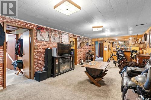 609 King Street, Imperial, SK - Indoor Photo Showing Other Room With Fireplace