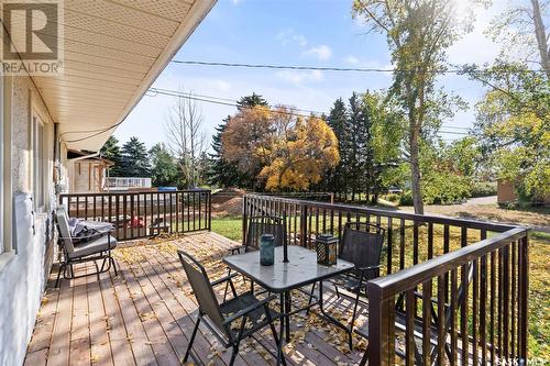 609 King Street, Imperial, SK - Outdoor With Deck Patio Veranda With Exterior