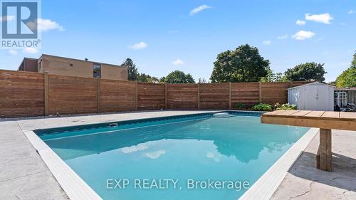 6 Genevive Crescent, London, ON - Outdoor With In Ground Pool With Backyard