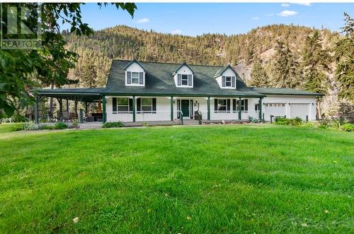 2821 Old Hedley Road, Princeton, BC - Outdoor With Deck Patio Veranda With Facade