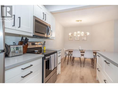 1801 32 Street Unit# 110, Vernon, BC - Indoor Photo Showing Kitchen With Stainless Steel Kitchen