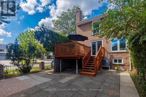 170 Bellefontaine Street, Toronto, ON - Outdoor With Deck Patio Veranda